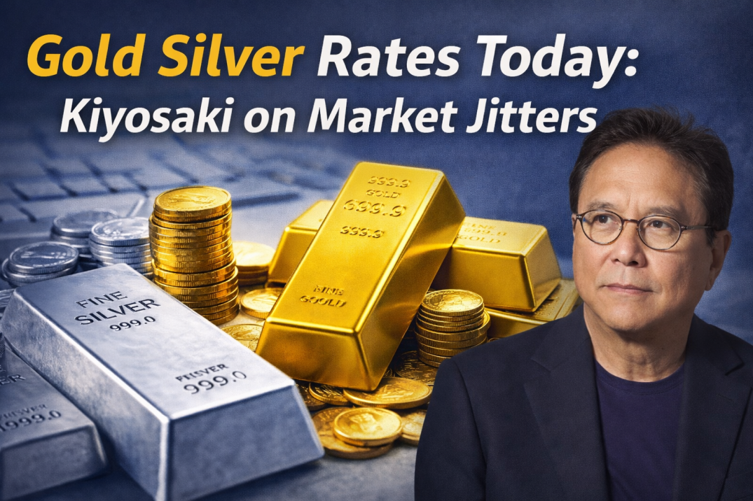 Gold Silver Rates Today: Kiyosaki on Smart Investing