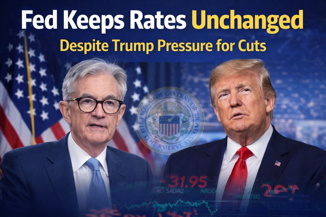 Fed Keeps Rates Unchanged Despite Trump Pressure
