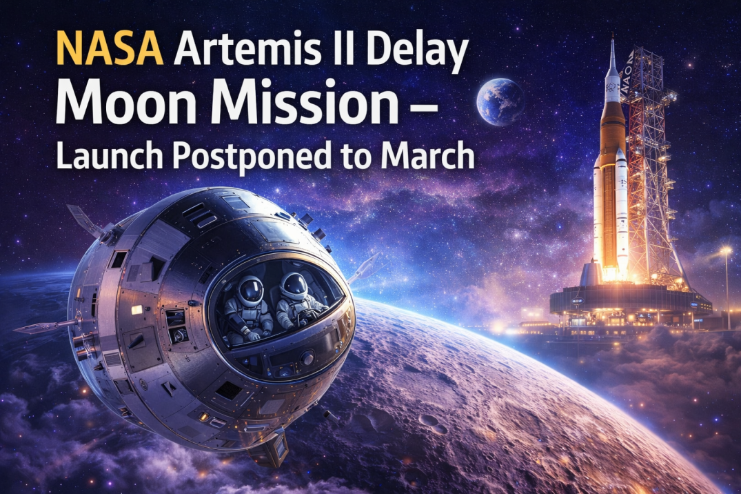 NASA Artemis II Delay Moon Mission: Launch Postponed to March