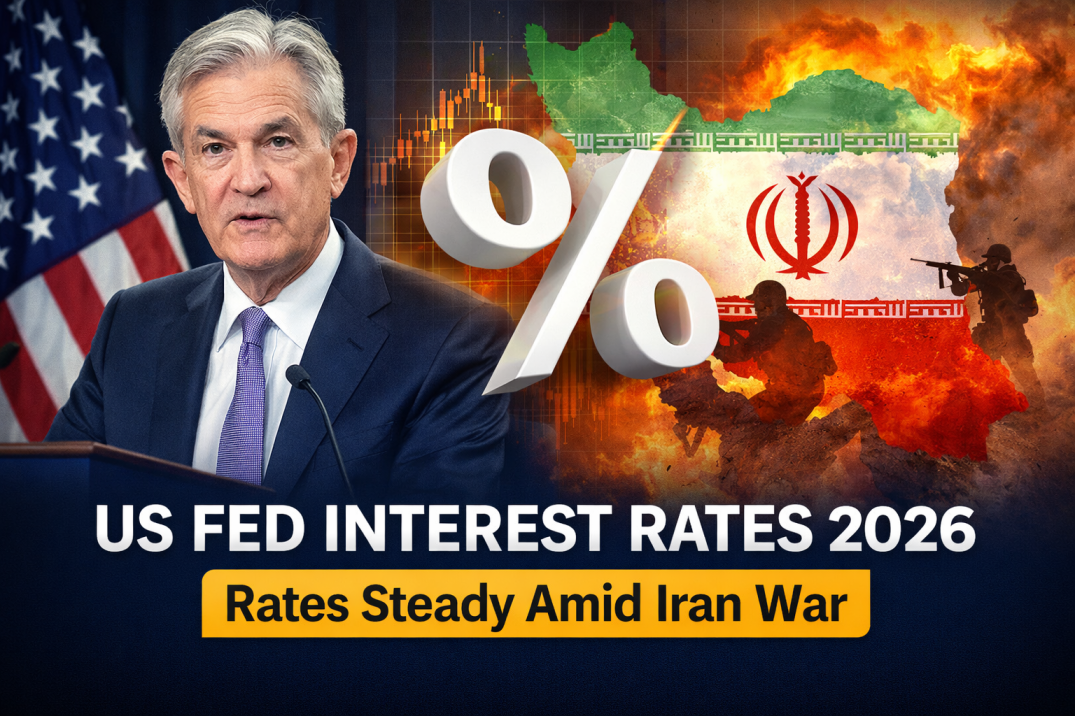 US Fed Interest Rates 2026: Rates Steady Amid Iran War