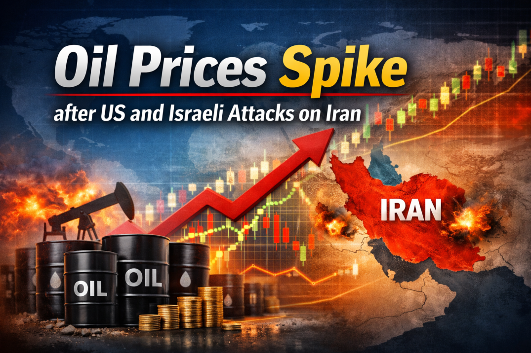Oil Prices Spike After US-Israel Strikes on Iran